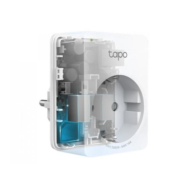 Mini Smart Wifi Powerline Socket Tp-Link Energiövervakning - Vit - TU