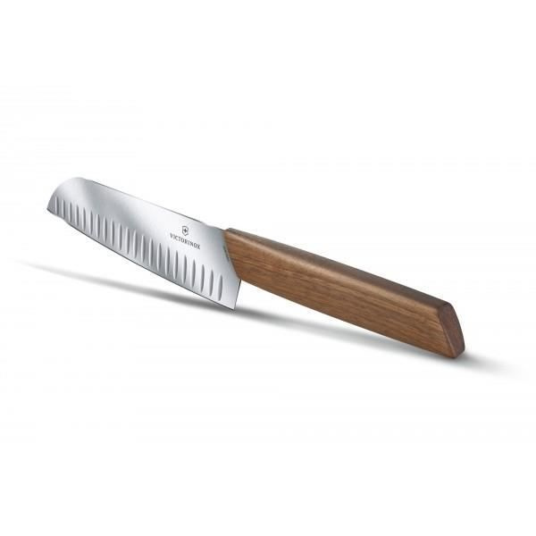 Victorinox Swiss Modern Santoku model kniv 17cm Træ
