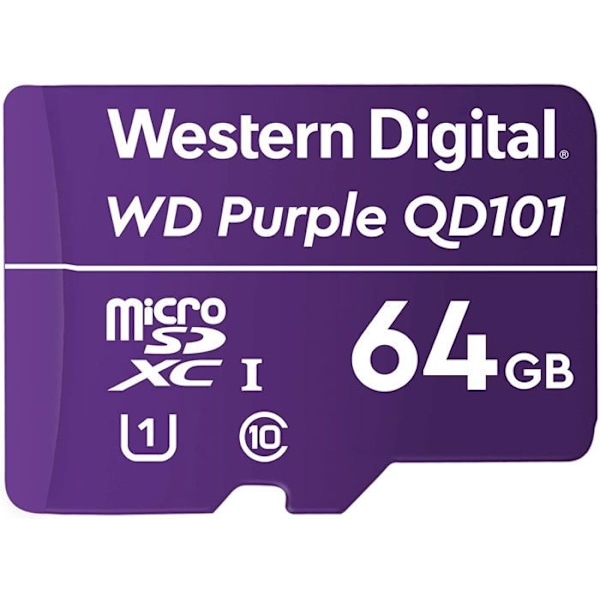 WD Purple 64 Gt MicroSD-kortti - WDD064G1P0C