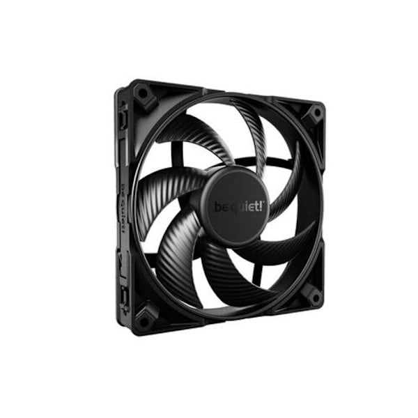 Fan - vær stille! - SILENT WINGS PRO 4 - 140 mm - 2400 RPM - 36,8 dB Sort