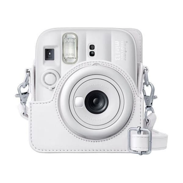 Säck, fodral, foto - video Fujifilm Vit lera för Instax Mini 13 Sofotograf.