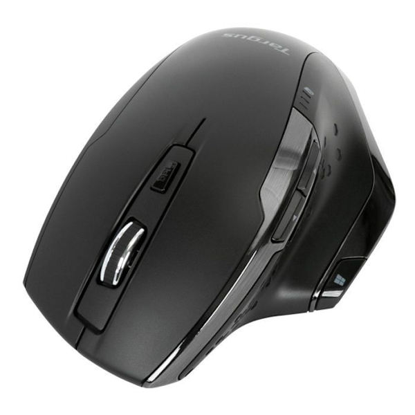 Trådløs mus - Targus - AMW584GL - Ergonomisk - 1600 dpi - Sort