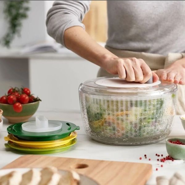 Monitoiminen salaattipyöri Multi Prep Set Multicolor Flerfarvet