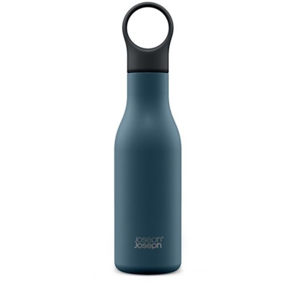 Isoleret flaske - JOSEPH JOSEPH - Loop - 500 ml - Rustfrit stål - Blå Blå