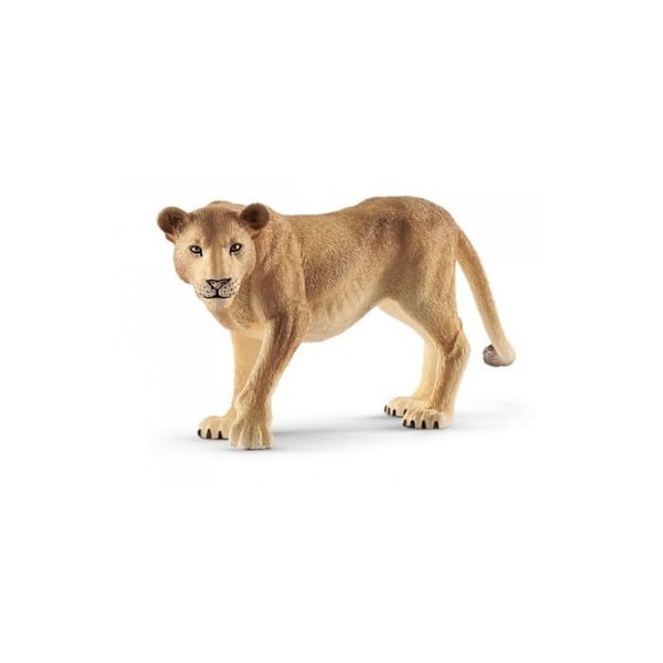 SCHLEICH Wild Life Lioness -hahmo 14825 - lapsille, pojille ja tytöille Brun