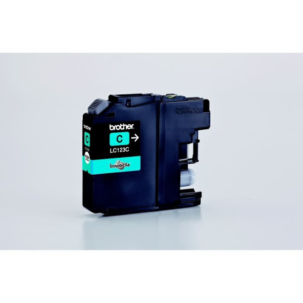 Brother LC123C Cyan blækpatron