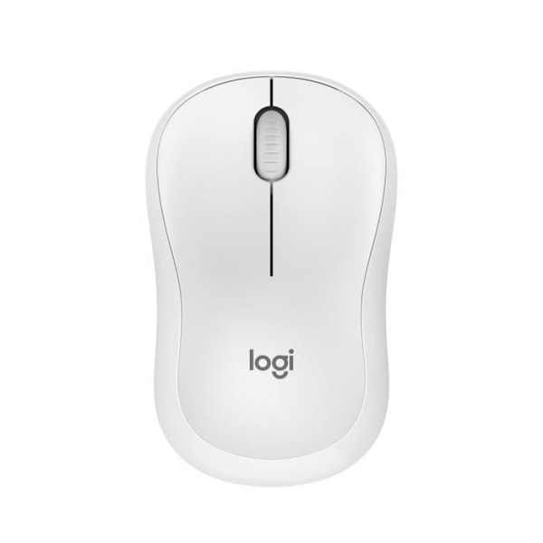 Logitech M240 Bluetooth-hiiri, langaton, kompakti, kannettava, tasainen seuranta - valkoinen hvid