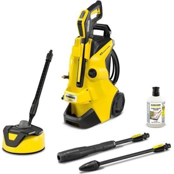 KARCHER K4 Power Control Home højtryksrenser - 420 L/t - 1800 W - 130 bar Gul og sort