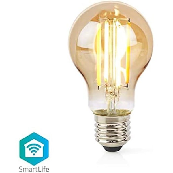 Ampoll LED - NEDIS - E27 - 7 W - Varm Vit - Dimbar - Wi-Fi - 30000 timmar Vit varm