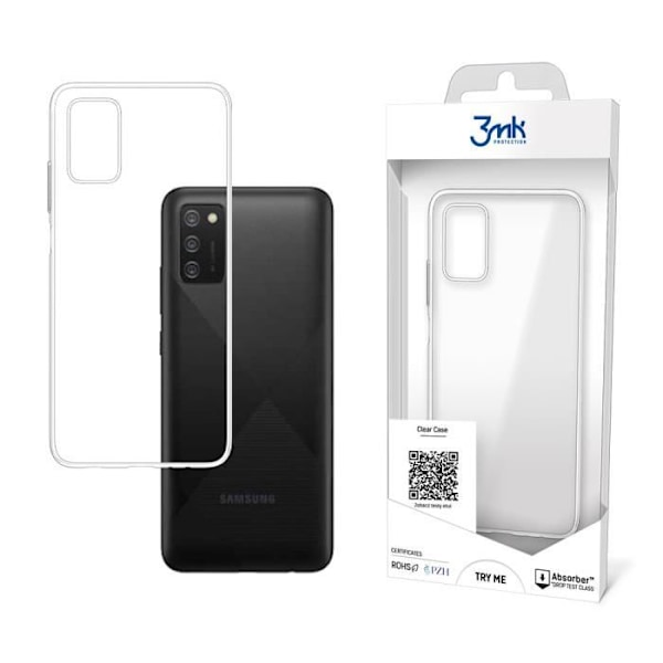 3MK Samsung Galaxy A03s 4G Clear Case älypuhelinkotelo - läpinäkyvä - TU