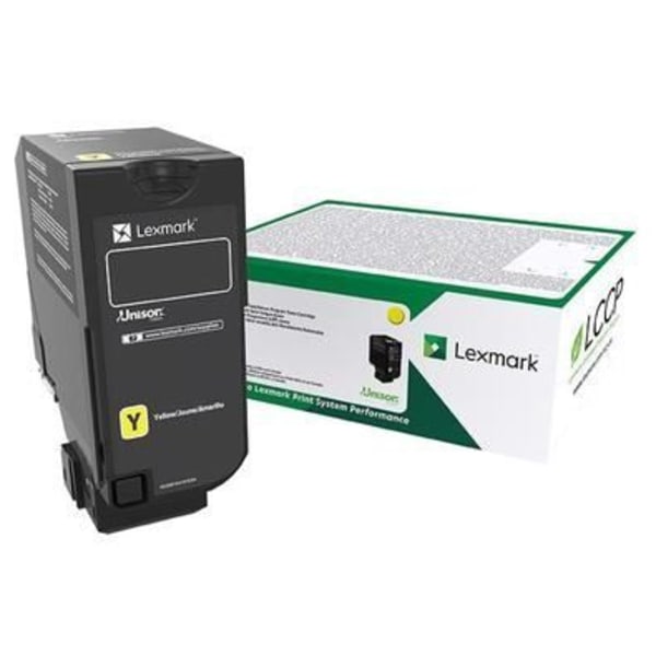 Tonerpatron Lexmark - Gul - Laser - Standardydelse - 15000 Sider - LEXMARK - CS827de, CX827de
