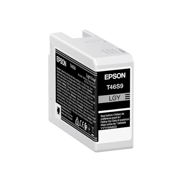 epson singlepack lysegrå t46s9 ultrachrome