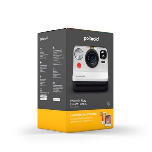 Polaroid Everything Box Now Gen 2 - Sort og hvid