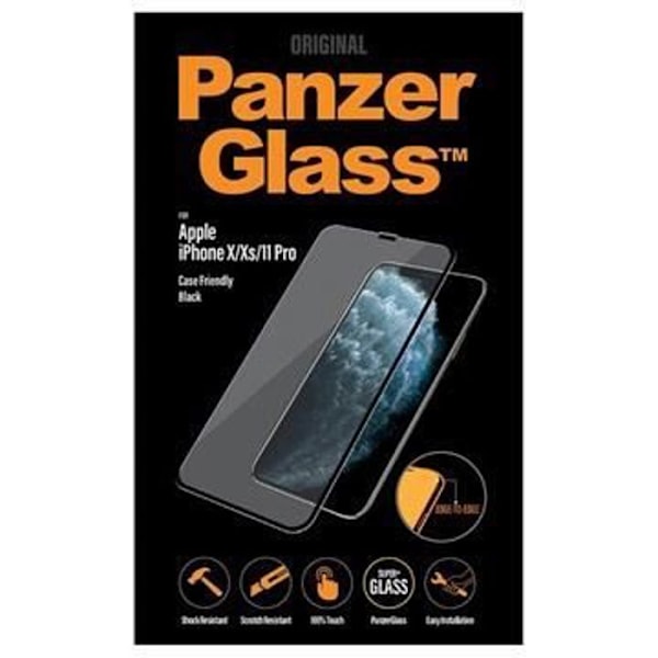 Skærmbeskyttelse - PanzerGlass - iPhone 11 Pro - Hærdet glas - Ultra-tynd - Kradsesikker