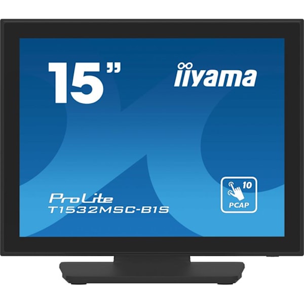 IIYAMA DIS PUBLIC 15 T1532MSC-B1S TOUCH Svart