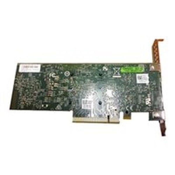 DELL 10 Gt Ethernet-kortti palvelimelle 57416 - PCI Express - 2 porttia - 2 - kierretty pari