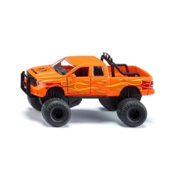 Dodge RAM 1500 mittakaavassa Siku-pallorenkaat mittakaavassa 1:50 musta/oranssi orange