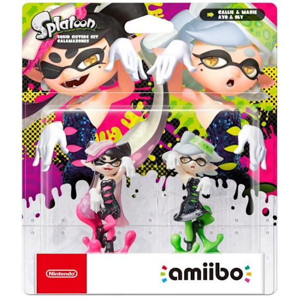 Amiibo Figur - Ayo & Oly • Splatoon Collection