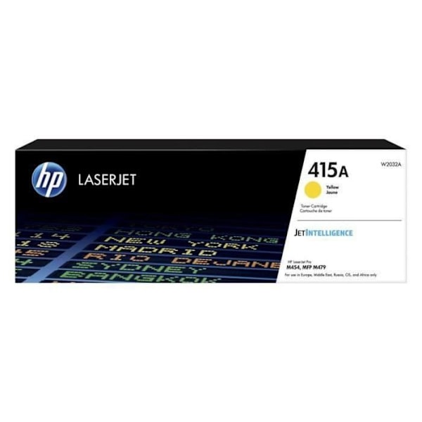 HP 415A keltainen värikasetti HP Color LaserJet Pro M454:lle ja MFP M479:lle