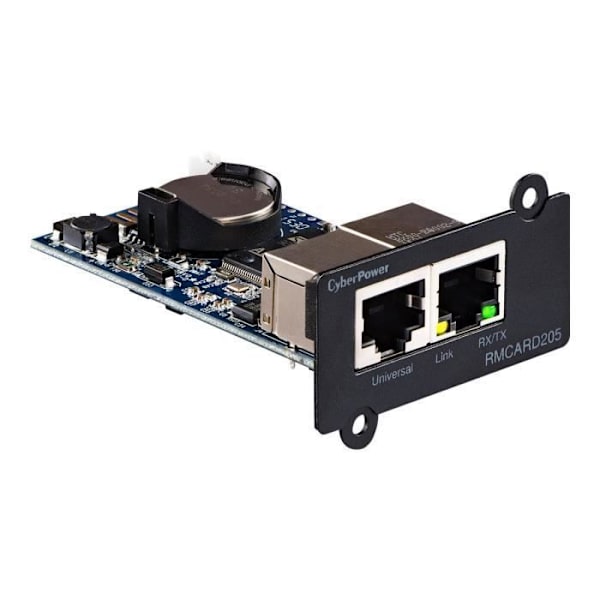 Fjernovervågningskort - CyberPower - RMCARD205 - 100 Mb LAN - Auto-forhandling - IPv6