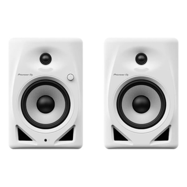 Pioneer DJ DM-50D-W -valvontakaiutinpari - Bassorefleksi - 2x25W - DJ tai tuotantotila - Valkoinen hvid
