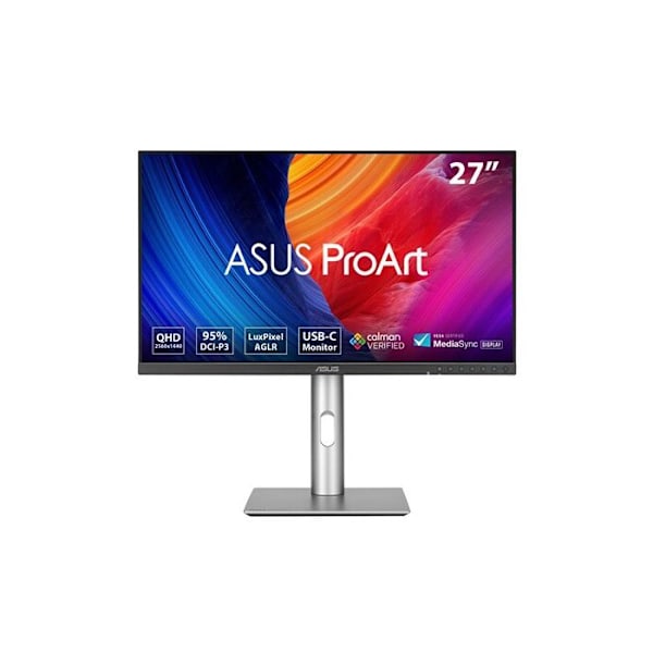 Asus ProArt PA278CFRV 27 QHD Skærm Sort