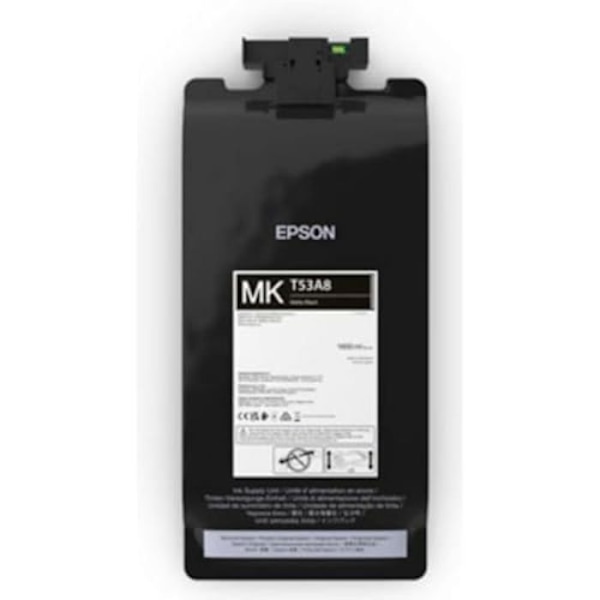 Blækpatron - EPSON - SJIC48P-BK - Sort - Kompatibel CW C8000E - Pakke med 1