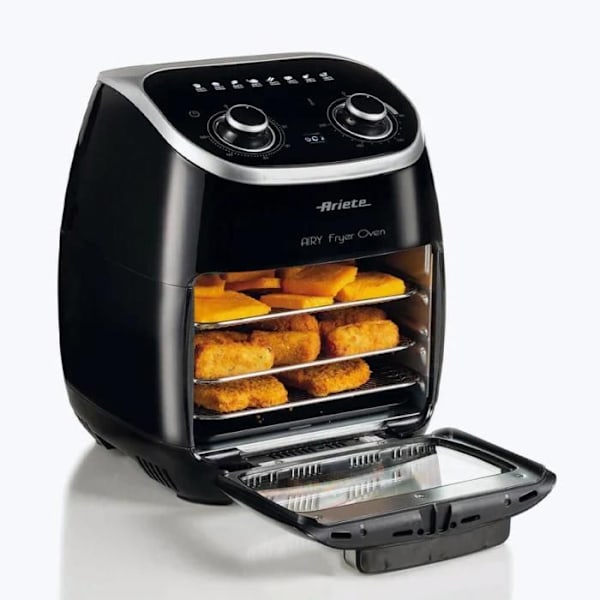 Ariete 11 L multifunktionel varmluftfrituregryde - De'Longhi Group - model 4619 Sort