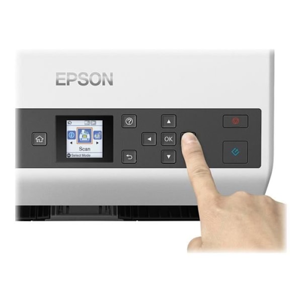 Asiakirjan skanneri - EPSON - WorkForce DS-870 - Automaattinen kaksipuolinen tulostus - 600 dpi