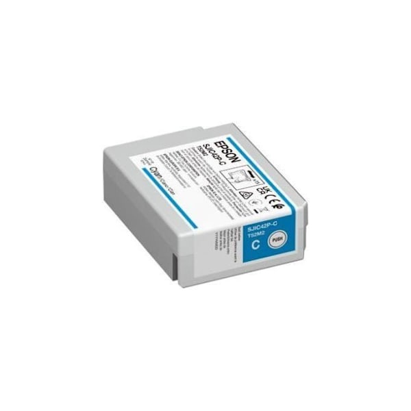 EPSON - BS ETIKET FORBRUGSVARER U4 SJIC42P-C (cyan) patron