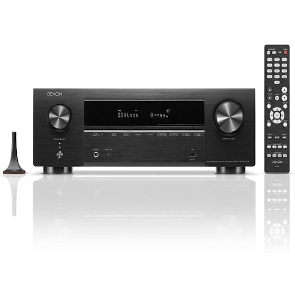 Kotiteatterivahvistin - Denon - AVR-X1800H DAB - 8K - Dolby Atmos - Integroitu HEOS