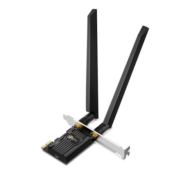 WiFi 6E PCIe WiFi-kort AXE5400 - TP-Link Archer TXE72E - Bluetooth 5.2, Tri-band (6GHz/5GHz/2.4GHz), WPA3, Inter Wi-Fi 6E Chipset