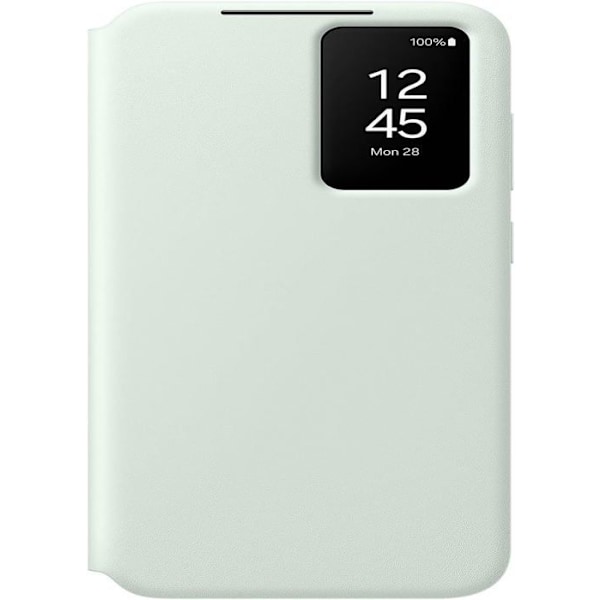 Älypuhelimen kotelo - Samsung - Galaxy S24 FE - Minttu - Täysi suoja - Smart View -ikkuna mynte