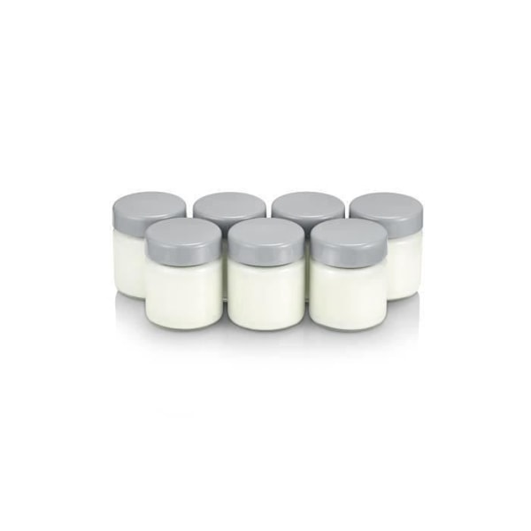 SEVERIN - Set med 7 150 ml glasyoghurtkrukor Glas