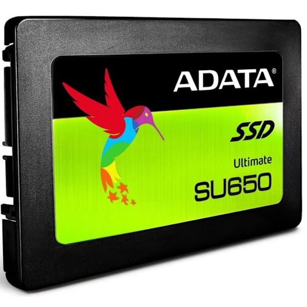 ADATA Ultimate SU650 internt SSD-drev - 240 GB - 2,5" - SATA III - 3D NAND - ECC