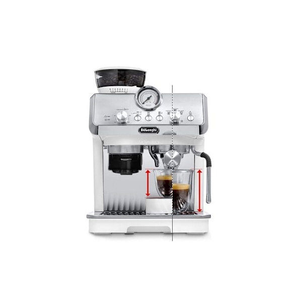 Espressokone - DE'LONGHI - La Specialista Arte EC9155.W - 15 baaria - Kahvipavut - Valkoinen hvid
