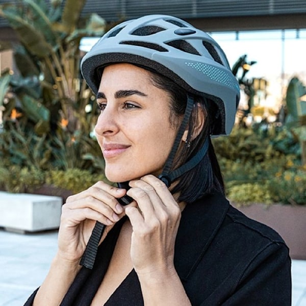 Urban Helmet - BrainGuard - Sprinter - Harmaa - Koko L-XL - Suurin turvallisuus grå L/XL