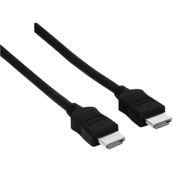 HDMI-kabel - HAMA - 5 m - Hög hastighet - 10,2 Gbit/s - Svart