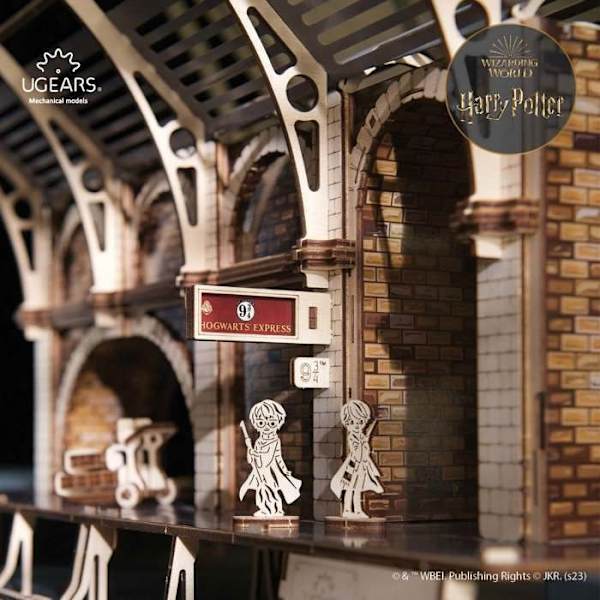 Platform 9 ¾™ - Ugears - 3D puslespil i træ