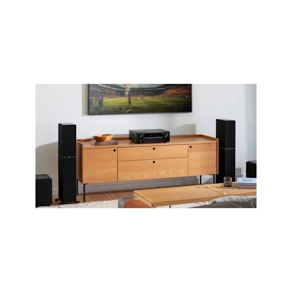 Kotiteatterivahvistin - Denon - AVR-X1800H DAB - 8K - Dolby Atmos - Integroitu HEOS