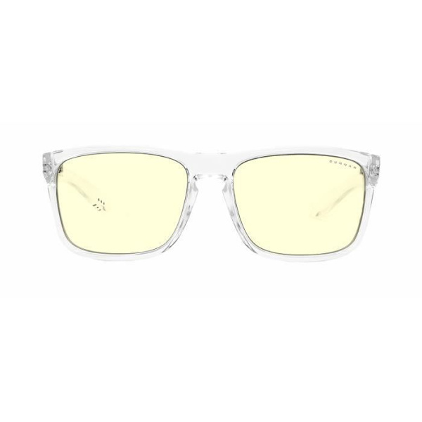 Blåljusblockerande Glasögon - GUNNAR - Intercept Crystal - Färg Crystal - Unisex - Vuxen Kristall