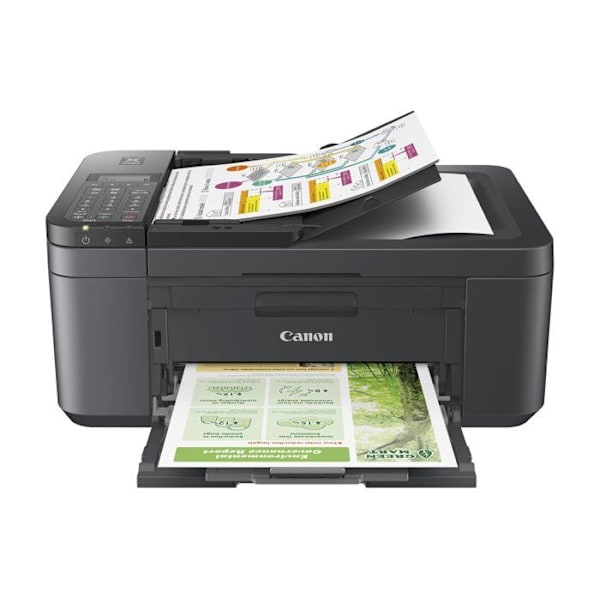Monitoiminen tulostin - CANON - PIXMA TR4755i - Suuttimen mustetulostus - 8.8ppm - Väri musta