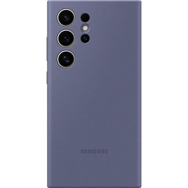 Kuori - SAMSUNG - Galaxy S24 Ultra - Silikoni - Violetti - Iskusuojelu ja naarmuuntumisenesto Lilla