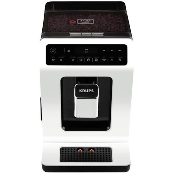KRUPS Evidence EA8911 espresso-kone - Integroitu jauhinkone - 1450 W - Valkoinen