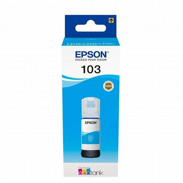 Epson 103 Ink Refill Kit - Cyan - Inkjet - Pakke med 1 - 65 ml