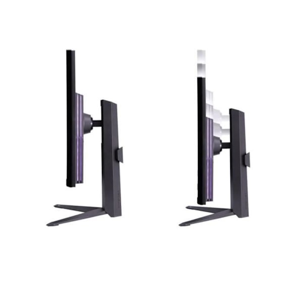 NÄYTTÖ LG 32" peli, Musta 32GQ850-B 16:9 QHD 1ms 240Hz 2560×1440 450cd/m2 2xHDMI DisplayPort 2xUSB 3.0 FreeSc Pivot Tilt Stand