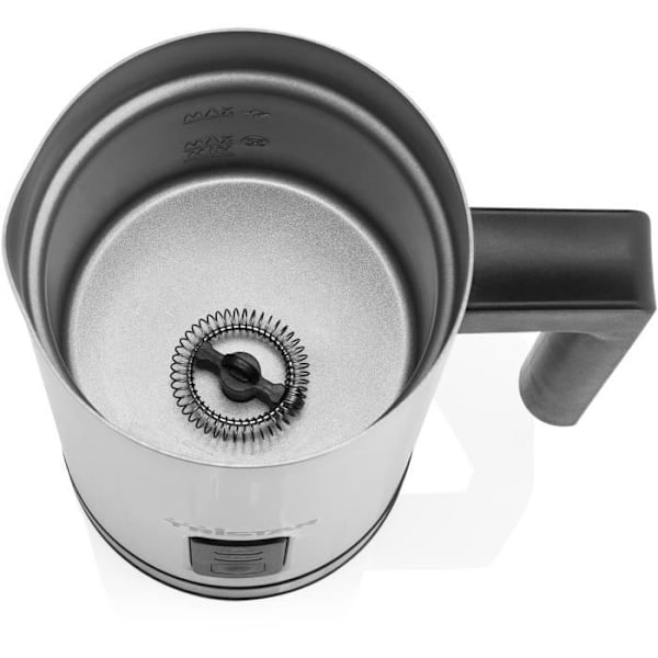 Tristar MK-2276 mælkeskummer - 500W - Grå - Kold skum og varm mælk funktion