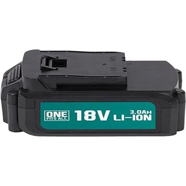 Batteri POWER PLUS 18V Li-ion 3 Ah - POWEB9013 sort
