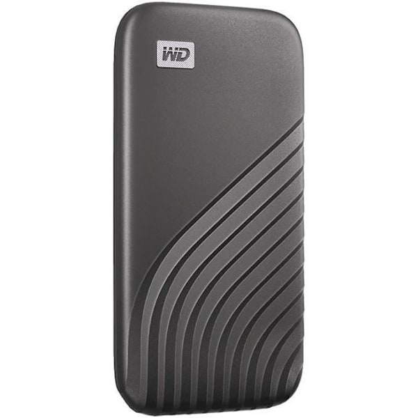 WD My Passport™ - SSD Extern - 500Go - USB-C - Grå (WDBAGF5000AGY-WESN)