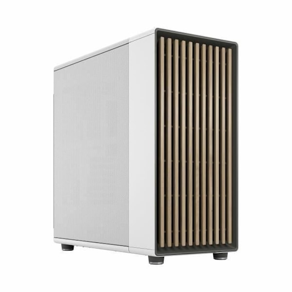 PC-kotelo - FRACTAL DESIGN - North XL Liituvalkoinen - FD-C-NOR1X-03 - E-ATX - Tyylikäs puu- ja metalliseossuunnittelu